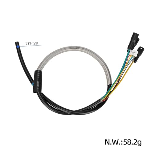 Câble de roue arrière Ninebot G30 Max noir pièce détachée moteur - 2