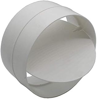 Kair Round Connector 100mm - 4 inch to Connect Duct Pipe or Flexible Ducting Hose