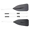 Harilla 2x Paddle Afneembare Aluminium Legering Opvouwbaar voor Stand Up Boot Paddleboard