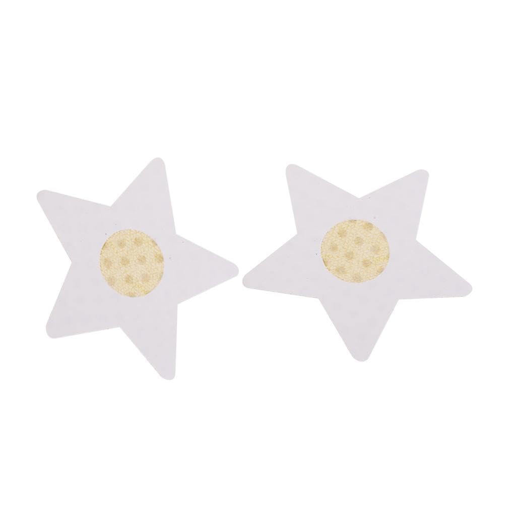 Invisible Pasties Cover Bra Self Adhesive Sticker Gold Pentagram|Clothing Shoes & Accessories || 1 Pair Of Covers-image-3