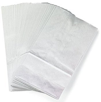 pizety 3 Pound White Paper Bag Pack of 500 Bags Great for Crafts Lunch Bags Party Bags 3 lb Capacity Kraft White Paper Lunch Bags, Grocery Bags