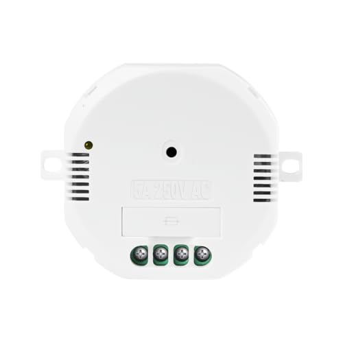 WIFI Empfänger für Lampen SmartHome Steuerung WLAN Kabellos Lichtschalter Wandschalter zum Einbau an Leuchten Altbau Schalter nachrüsten Smartphone App bedienen Routinen Tuya Aleya Google Home IFTTT