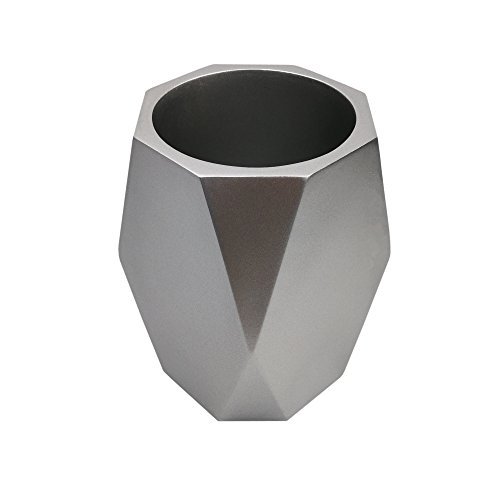 Hometopia Decorative Vase for Living Room (Silver)