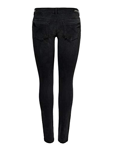 ONLY dames jeans ONLFCORAL SL SK JNS BB AZ141700 - Skinny Fit - zwart - Black Denim - Image 3