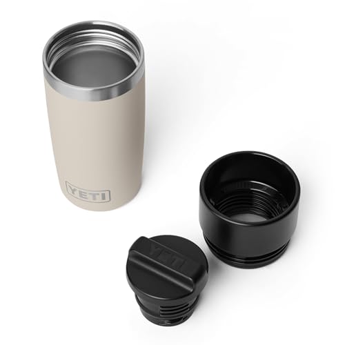Image of YETI Rambler 12 oz Travel Bottle, Stainless Steel, Vacuum Insulated with Leakproof Commuter Cap, Cape Taupe
