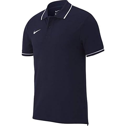 Polo Nike M TM CLUB19 SS Bleu Cover