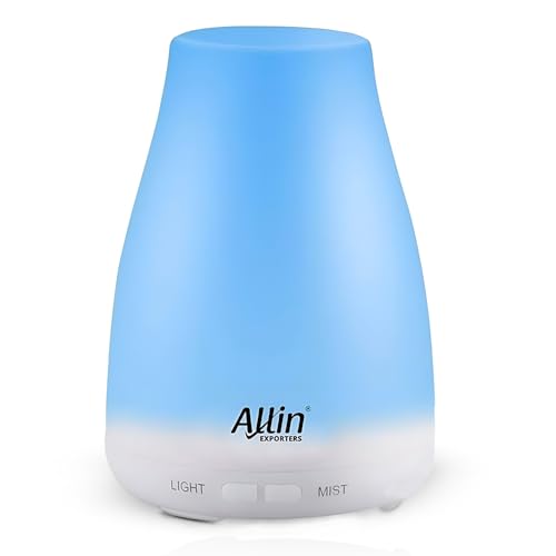 Allin Exporters 100ml Aromatherapy Diffuser with 7 Color Changing...