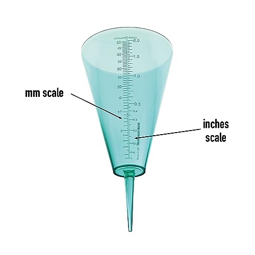Thermometer World Rain Gauge To Monitor Rainfall Levels With Easy Read Scale The Perfect Outdoor Rain Meter For Your Garden 5 Thermometer World Rain Gauge To Monitor Rainfall Levels With Easy Read Scale The Perfect Outdoor Rain Meter For Your Garden - Image 5