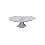 Tognana Iperbriko - Plato para Servir (Cristal, 28 cm), Color Plateado