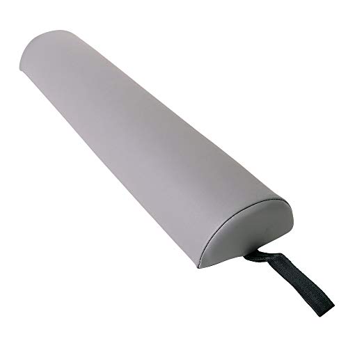 Rodillo de Masaje Rodillas, Resistente al Aceite y al Agua,, Revestimiento de Poliuretano y Relleno de Espuma Fina (Gris) Cover