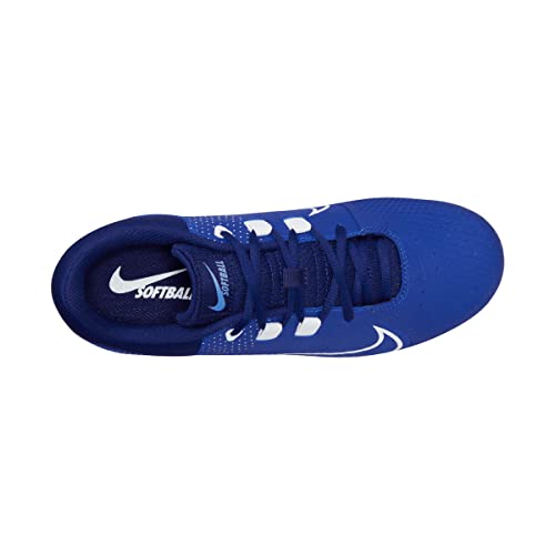 Nike Hyperdiamond 4 Pro Metal Softball Cleats Royal | White Size4