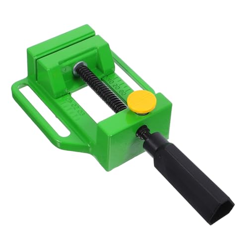 jojofuny Alicates De Punta Plana Mini Taladro Abrazadera De Tornillo De Mesa Abrazadera De Mesa De Trabajo Abrazadera Metálica Aleación De Aluminio Green