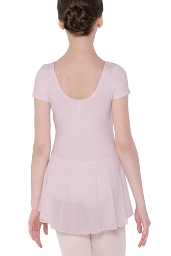 Wear Moi Adage Girl's Cotton Stretch Tulle Elasthan Dress2