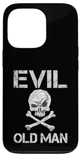 Evil old man Der bose Alte Mann Totenkopf �X�}�z�P�[�X iPhone 13 Pro �p