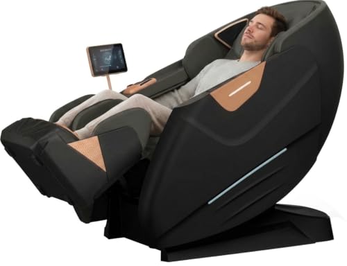Image of 5D Zero Gravity Full Body Massage Chair for Home with AI Smart Body Scan Zero Gravity Recliner Full Body Deep Tissue Massage Heat Therapy Bluetooth Speakers 5 Year Warranty