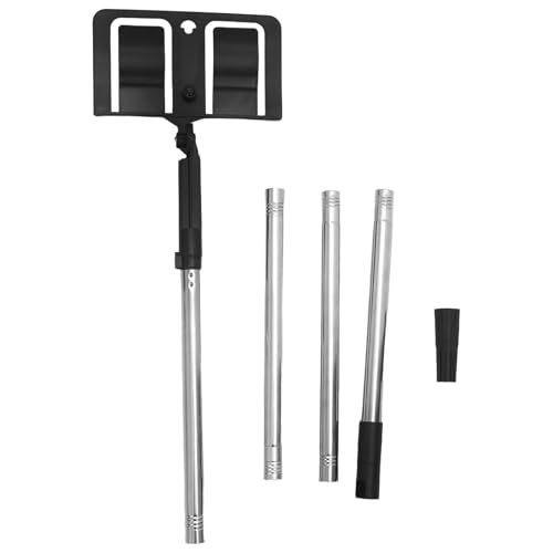 KICHOUSE Protector de Pulverizador de Pintura Soporte Multifuncional Ajustable y Varillas de Acero Inoxidable, Adecuado para Uso en Proyectos de Pintura de Paredes Interiores y Exteriores