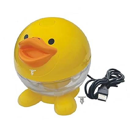 TARGET HYGIENE Cartoon Duck Shape air Purifier/air Humidifier/air Revitalizer/Air Revitalisor Aroma Diffuser Room Fresher with LED and USB for Homes,Offices - HDL-688 - Free with 50 ML Aroma Oil