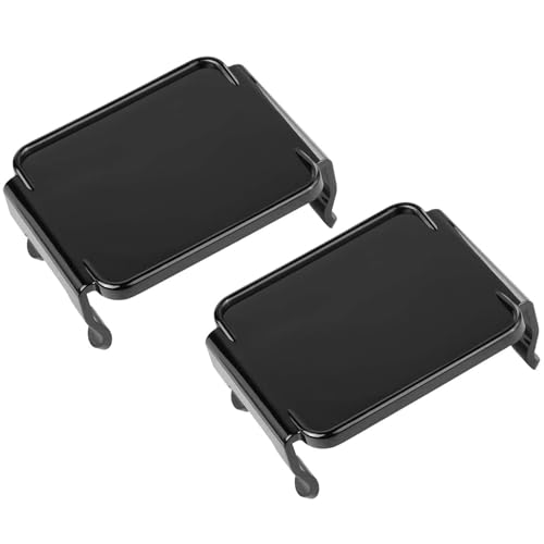 Image of 3 Inch LED Pods Covers 2PCS Square LED Cube Lights Black Covers PC Protective Lens 3X3 Pod Light Covers for Offroad Driving Fog Ditch Lights