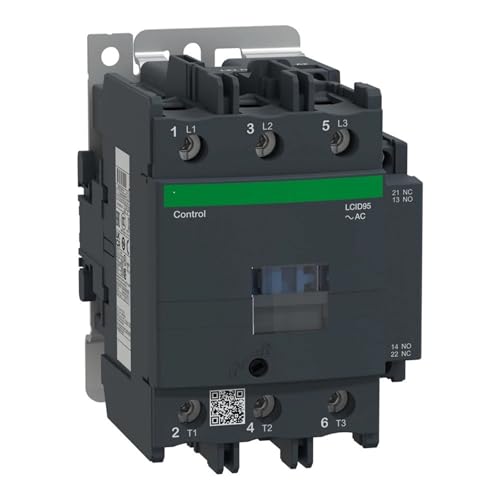 Contacteur magnétique LC1D95G7 tripolaire 95A de haute précision 120V