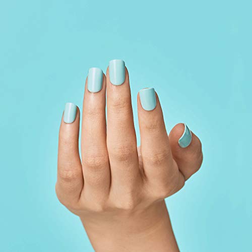 Kiss Impress Color Press-On Nails, Gel Nail Kit, Purefit Technology, Short Length, “Mint To Be”, Polish-Free Solid Color Manicure, Includes Prep Pad, Mini Nail File, Cuticle Stick, And 30 Fake Nails #TOP1
