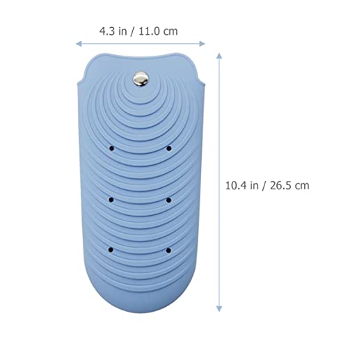 Funda aislante para plancha de pelo WOONEKY, funda resistente al calor de silicona para rizadores y planchas, ideal para viaje y almacenamiento miniatura 7