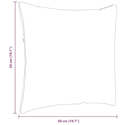 Coussins de canapé en velours côtelé bordeaux 50x50 cm avec finitions soignées