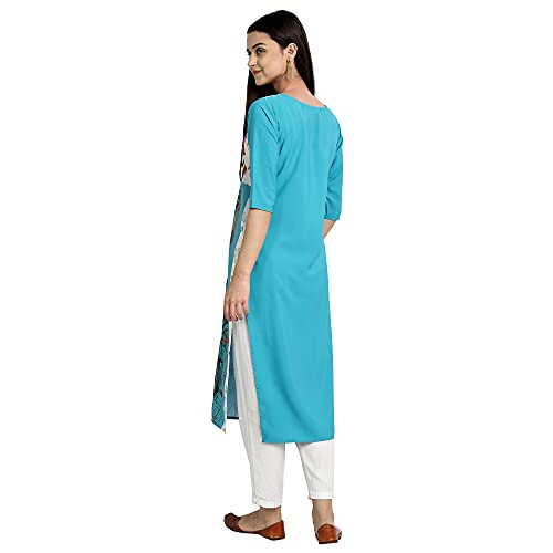 Image of Women's Crepe Regular Kurta