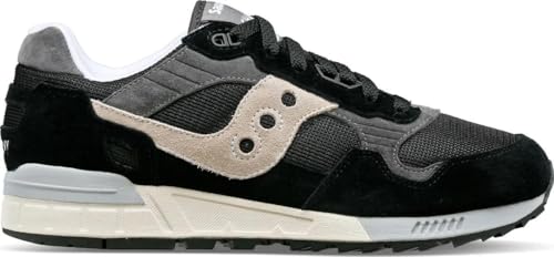 Image of Saucony Unisex Shadow 5000 Sneaker, Black, 12.5 Medium