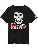ACID WASH MISFITS BAND T-SHIRT FOR ADULTS - If you love partying to the number one song, Hybrid Moments with band members Glenn Danzig, Michale Graves, Jerry Only, Market Ramone and more then this band top is perfect for you! UNISEX PUNK ROCK BAND TO...