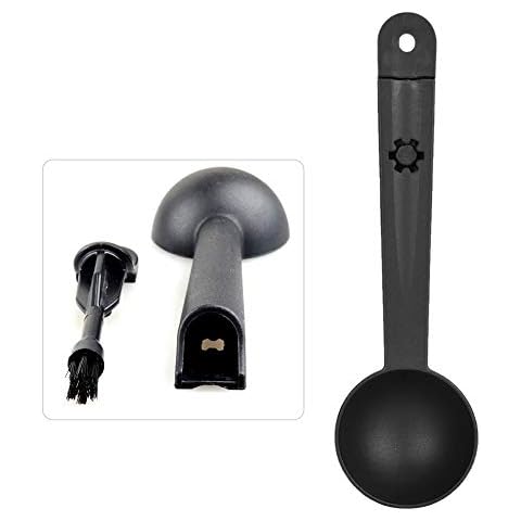Liyeehao Coffee Bean Scoop with Brush Cover