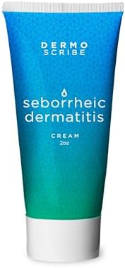Dermoscribe - Seborrheic Dermatitis Cream, Eczema Cream, Specifically formulated for application to Itchy Skin, Redness, &amp; Scaling, For Face, Chest &amp; Scalp, 2 oz