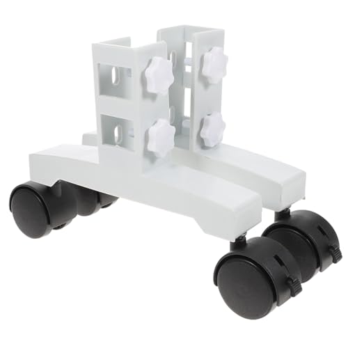 POPETPOP 2 piezas Soporte para Calentador Infrarrojo de Nylon y Hierro Resistente con Base Giratoria para Pies de Calefactor Eléctrico Fácil Instalación Hogar y Oficina