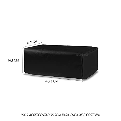 Capa Para Impressora Multifuncional HP DeskJet 3776 3788 Preta