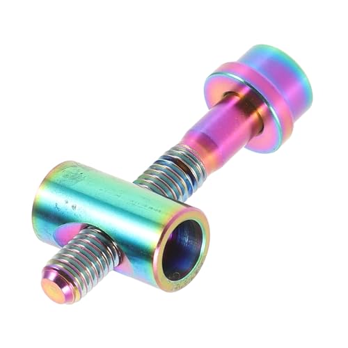 POPETPOP Titanium Alloy Bicycle Seat Post Screws Lightweight Seatpost Bolts