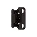 Amerock BPR7566ORB 1/4 in (6 mm) Overlay Self-Closing, Partial Wrap Oil-Rubbed Bronze Hinge - 2 Pack