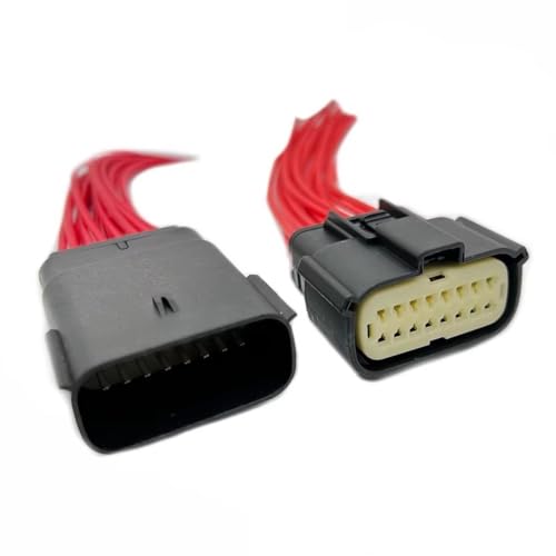 Conectores de cable eléctrico 16P para sustitución de arnés en salpicadero 2