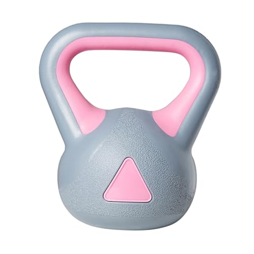 KOMBIUDA Fitness Kettlebell 4kg Fixed Weight Non-slip Grip for Full Body Workout