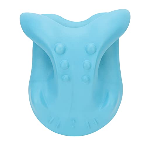 Relajador de cuello y hombros almohada de tracción cervical para alineación de columna