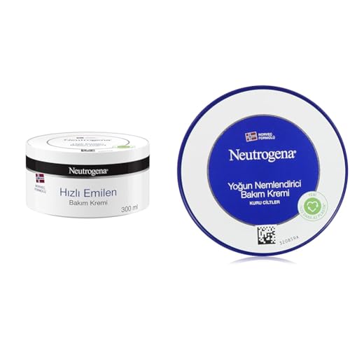 hızlı emilen bakım kremi (300 ml) ve Comfort Balm Yoğun Bakım Kremi (200 ml)