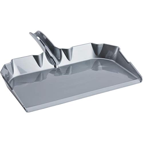 Libman 581 Industrial Grade Dust Pan with Jagged Teeth to Remove Debris