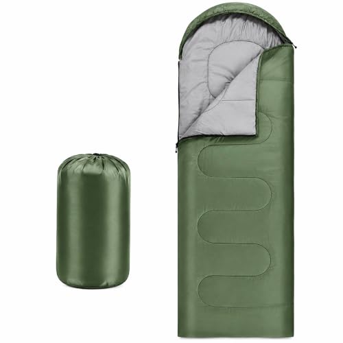 Retoo Schlafsack Outdoor Camping für Erwachsene Kinder Schlafsäcke Sommer Winter 3 4 Jahreszeiten Deckenschlafsack Ultraleicht Sleeping Reiseschlafsack...