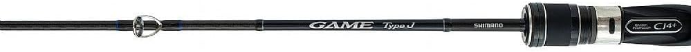Shimano Game Type J, Saltwater, Jigging, Spinning, Jig & Pop, 6'2", Medium, 1 pcs, (GTJS62MA) Fishing