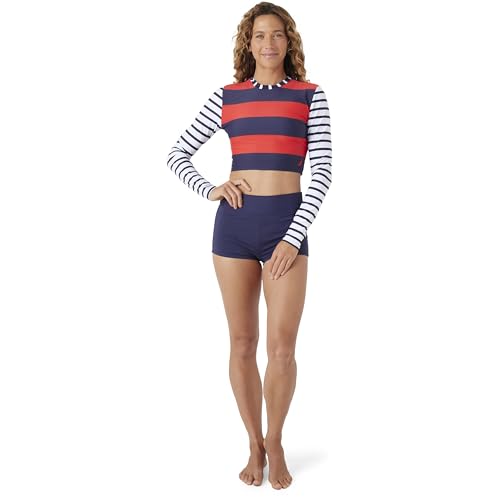 Camisa de protección solar UPF+ con secado rápido Nautica Cropped