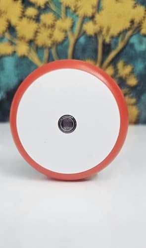 Image of HOARD Polycarbonate 0.5W Led Plug in Smart Night Lamp with Automatic Sensor Smart LED Night Lamp -(Reging Red) Pack of 1