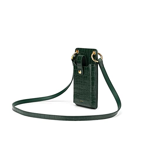 Image of JW PEI Aylin Canvas & Quinn Vegan Leather Cell Phone Crossbody Bag
