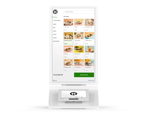Clover Kiosk: self Ordering for Restaurants - Requires New Processing Account Through Powering POS. (US, PR, USVI only)