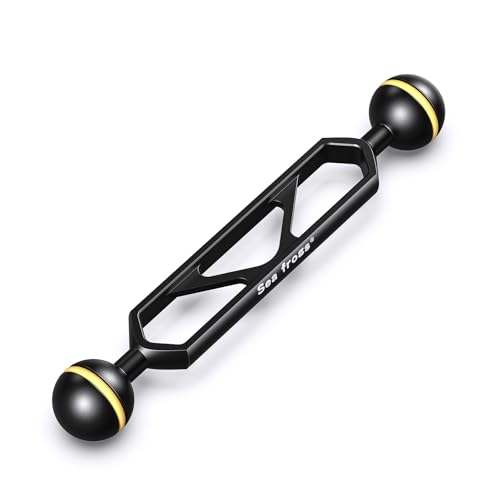 Bras sphérique en aluminium Sea Frogs de 15,3 cm pour connexion de lumière sous-marine