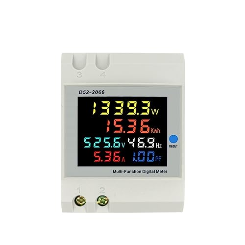 Moniteur CA 110V 220V MOBYAT D52-2066 pour suivre la consommation électrique de la maison