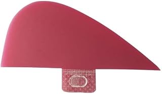 MINUSE Surfboard Fin Surf Paddling Center Fin Fibreglass Red Fin Keel Surfboard