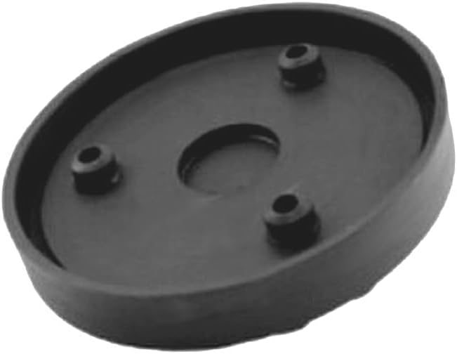 Stranieri Kit 4 Pezzi TAMPONI Diametro 147 mm in Vera Gomma con 3 pioli per Ponti SOLLEVATORI 2 COLONNE compatibili Ravaglioli